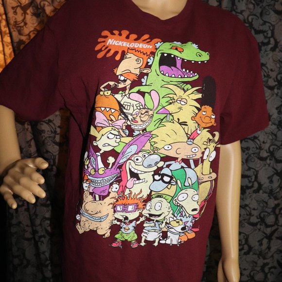 Nickelodeon Rugrats ren stimpy Group Shirt Large - Picture 3 of 3
